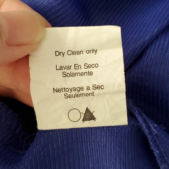 Kirra Blue Ruffle V-Neck Dress with Pockets - Picture 12 of 12